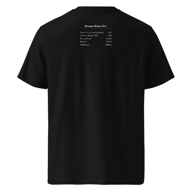 T-shirt BMF Train de vie